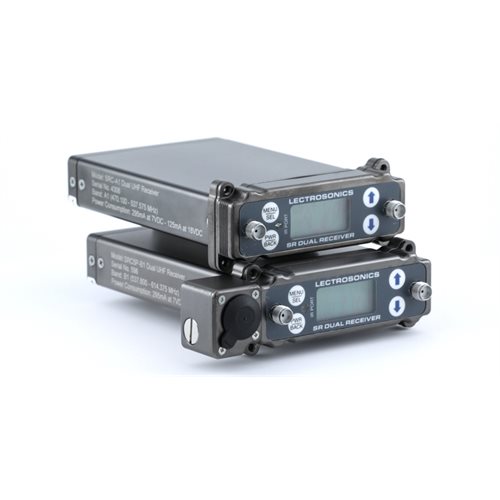 Lectrosonics SRc5P Dual-Channel Slot-Mount ENG Receivers C1: 614.400-691.175MHZ