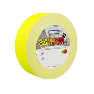 Stylus 511 Fluoro-Neon Cloth Tape Yellow 48mm x 45m