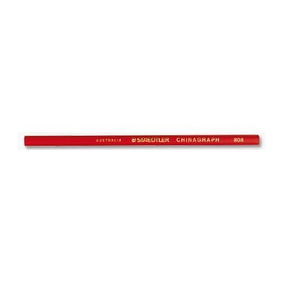 Staedtler Permanent Glasochrom Pencil - Red