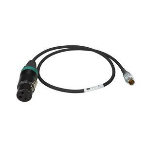 Ambient Recording 5-Pin Lemo Male to 3-Pin XLR Female Timecode Cable