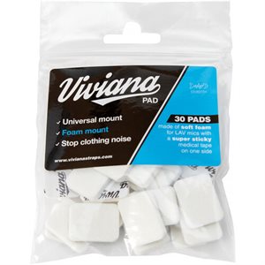 Viviana Foam Pads 30 Pack White