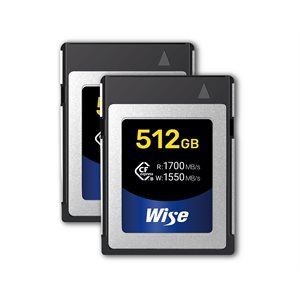 Wise KCX-B512 CFexpress 512GB (2-Pack) Existing Stock Only