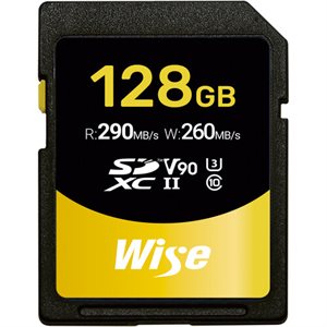 Wise SDXC UHS-II 128GB Memory Card