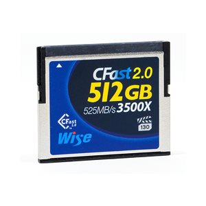Wise CFast 2.0 512GB Memory Card