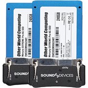 SOUND DEVICES Caddy Pack Includes 2 2.5 PIX-SSD-6 240 Gig 2.5 SATA Drives pre-mounted to caddy